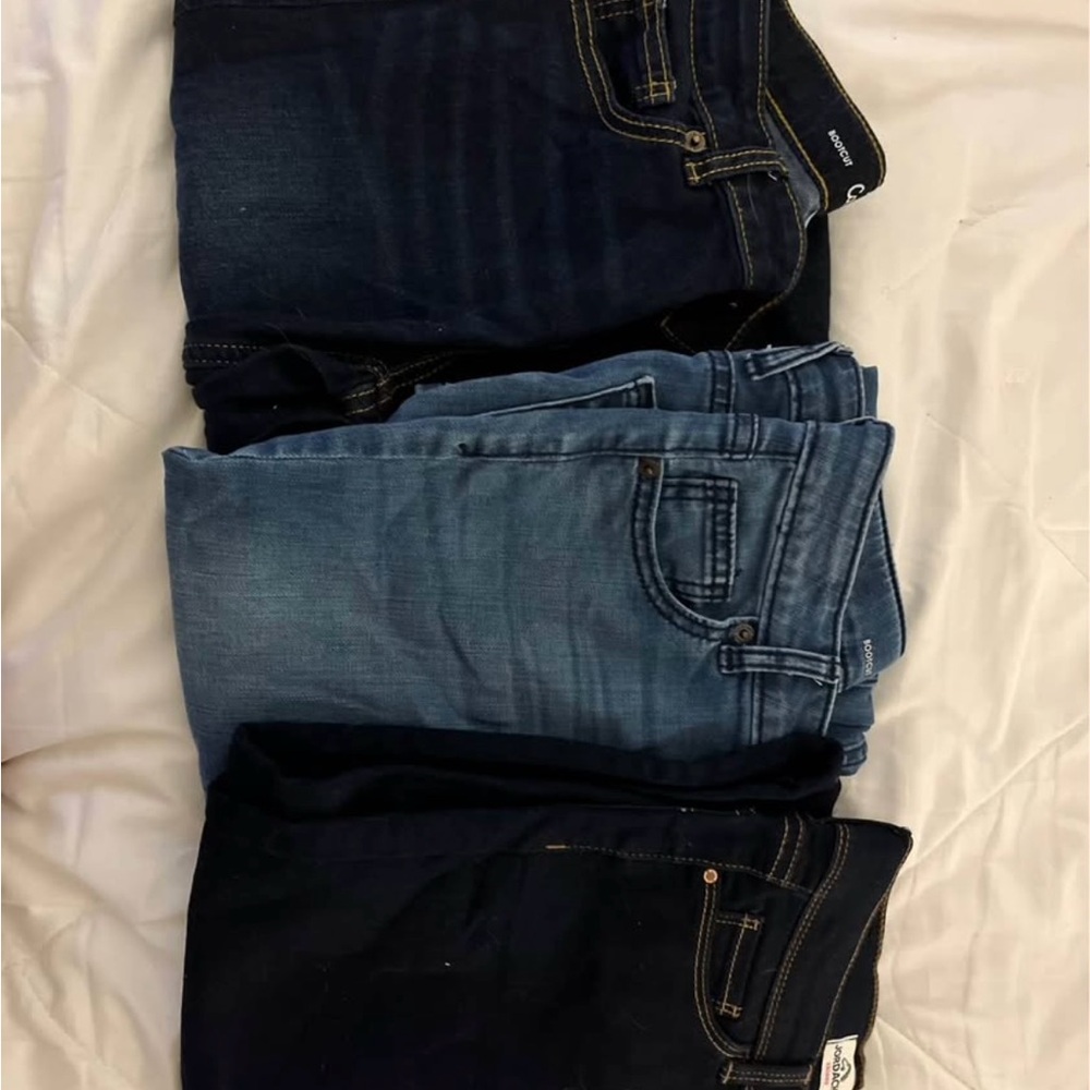 Set of Three Denim Jeans